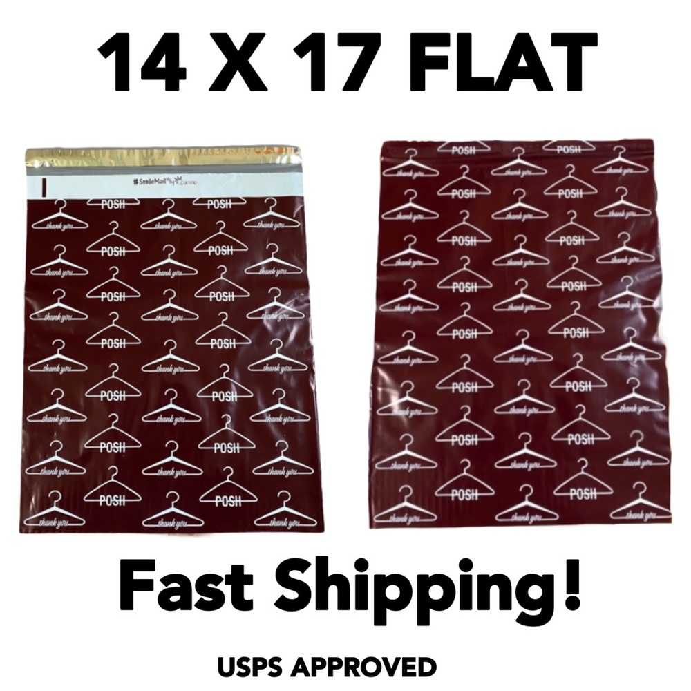 50 14X17 Posh Hanger Poly Mailers PRICE IS FIRM - Picture 3 of 3